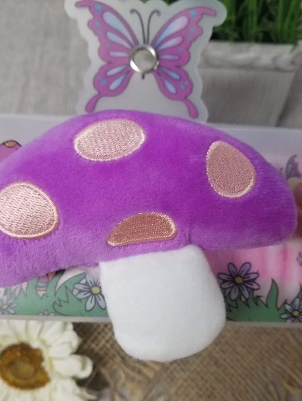 Reserved 3D Plush Mushroom Spa Headband